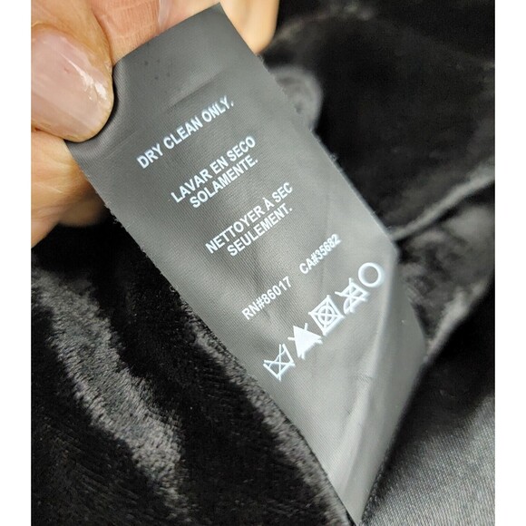 Bebe Kardashian Jacket Blazer M Asymmetric Zipper Sequin Swiftie Moto Mob Wife - Picture 12 of 16